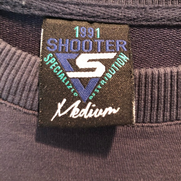 Vintage 1991 shooter sweater sz M - Picture 3 of 4